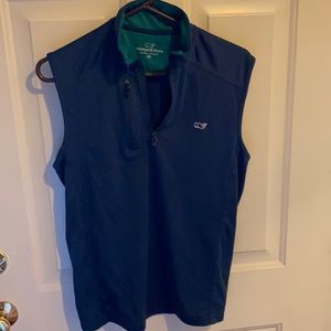 Vineyard Vines men's golf vest Navy EUC